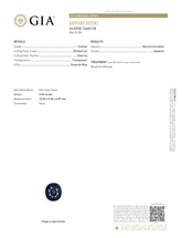 Natural Greenish-Blue Sapphire – Certified by GIA | 5.90 Carats | Report No. 7486857108